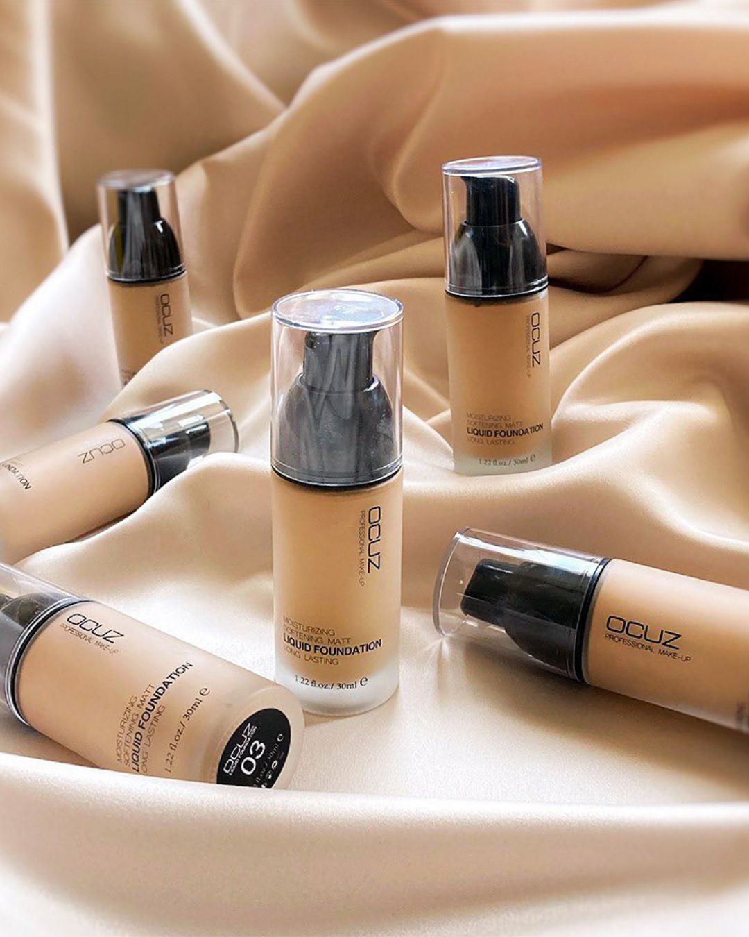 کرم پودر شیشه ای  24 ساعته اوکاز