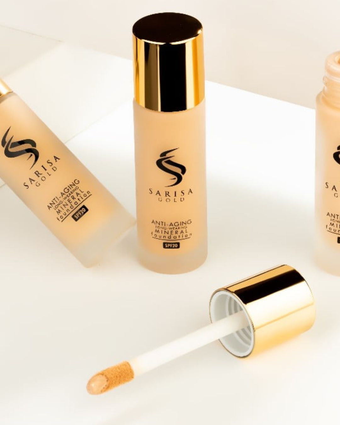 کرم پودر حاوی روغن آرگان 35 میل ساریساگلد